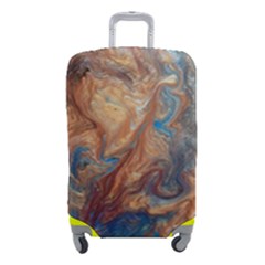 Blue flow Luggage Cover (Small) from ArtsNow.com