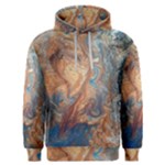 Blue flow Men s Overhead Hoodie