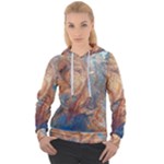 Blue flow Women s Overhead Hoodie