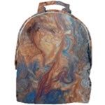 Blue flow Mini Full Print Backpack