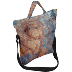 Fold Over Handle Tote Bag 