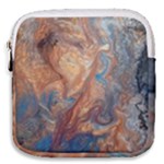 Blue flow Mini Square Pouch
