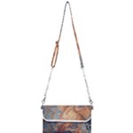 Blue flow Mini Crossbody Handbag