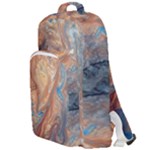 Blue flow Double Compartment Backpack