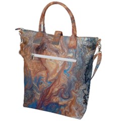 Buckle Top Tote Bag 