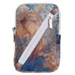 Blue flow Belt Pouch Bag (Small)