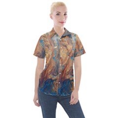 Women s Short Sleeve Pocket Shirt 
