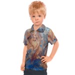 Blue flow Kids  Polo T-Shirt