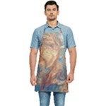 Blue flow Kitchen Apron