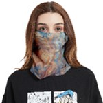 Blue flow Face Covering Bandana (Two Sides)