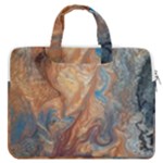 Blue flow MacBook Pro 15  Double Pocket Laptop Bag 