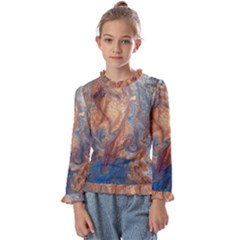 Kids  Frill Detail T-Shirt 