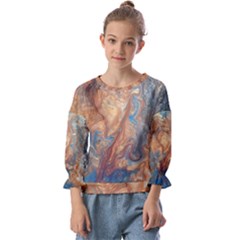 Kids  Cuff Sleeve Top 