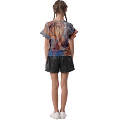 Kids  Cut Out Flutter Sleeves 