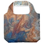 Blue flow Foldable Grocery Recycle Bag