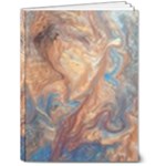 Blue flow 6  x 8  Hardcover Notebook