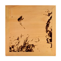 Wood Photo Frame Cube 