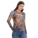 Women s Cut Out Long Sleeve T-Shirt 