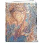 Blue flow 7  x 9  Softcover Notebook