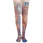 Blue flow Thigh High Stockings