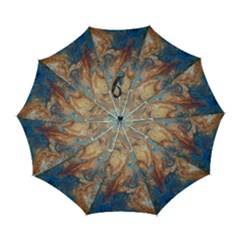 Blue flow Automatic Folding Umbrella with Case (Large) from ArtsNow.com