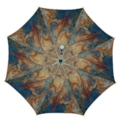 Blue flow Automatic Folding Umbrella with Case (Medium) from ArtsNow.com
