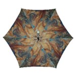 Blue flow Automatic Folding Umbrella with Case (Small)