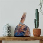 Blue flow Japanese Wrist Knot Bag