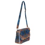 Pour Repeats Shoulder Bag with Back Zipper