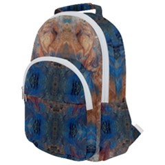 Rounded Multi Pocket Backpack 