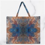 Pour Repeats Zipper Large Tote Bag