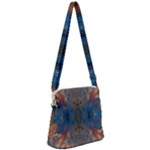 Pour Repeats Zipper Messenger Bag