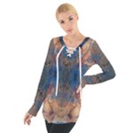 Pour Repeats Tie Up T-Shirt