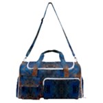 Pour Repeats Sports Gym Duffle Bag with Shoe Compartment