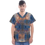 Pour Repeats Men s V-Neck Scrub Top