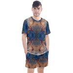 Pour Repeats Men s Mesh T-Shirt and Shorts Set