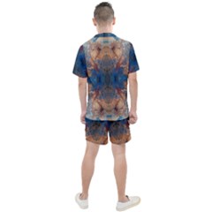 Men s Mesh T-Shirt and Shorts Set 