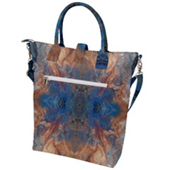 Buckle Top Tote Bag 