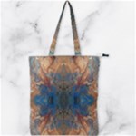 Pour Repeats Double Zip Up Tote Bag