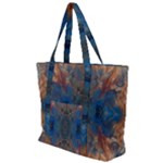 Pour Repeats Zip Up Canvas Bag