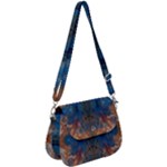 Pour Repeats Saddle Handbag