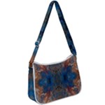 Pour Repeats Zip Up Shoulder Bag