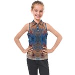 Pour Repeats Kids  Sleeveless Polo T-Shirt