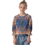 Pour Repeats Kids  Cuff Sleeve Top