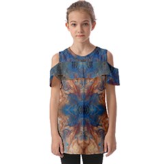 Fold Over Open Sleeve Top 