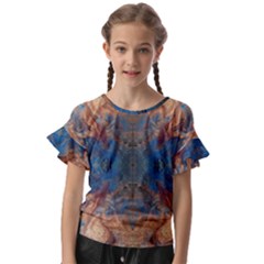 Kids  Cut Out Flutter Sleeves 