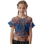 Pour Repeats Kids  Cut Out Flutter Sleeves