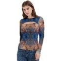 Women s Cut Out Long Sleeve T-Shirt 
