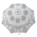 Fairy Cat Rose Window Folding Umbrella