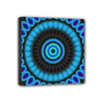 KaleidoFlower-208768 Mini Canvas 4  x 4  (Stretched)